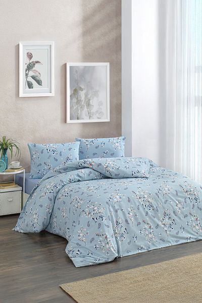 MARLA HOME Set cuvertură dublă |   Bumbac |   Cearșafuri elastice