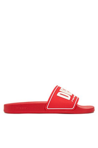 Diesel women's flip flops Y02854P4441 red