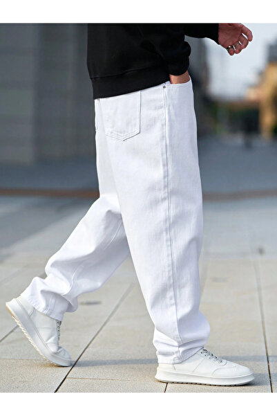 WKM Чоловічі повсякденні баггі джинси з деніму