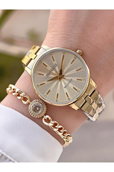 Ferrucci Çelik Kordon Kararma Renk Atma Yapmaz 2 Yıl Garantili Kadın Kol Saat...