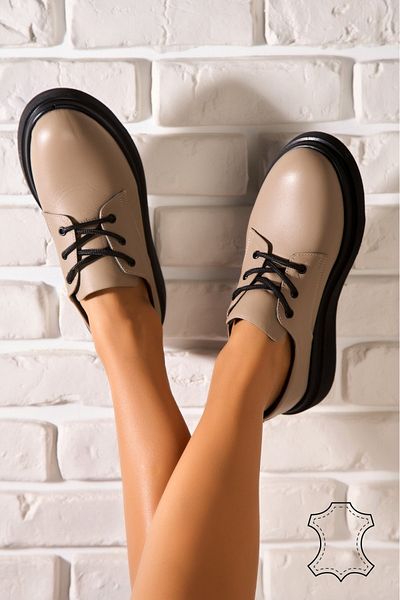 Joana Women's Loafers Natural Leather Beige Islay