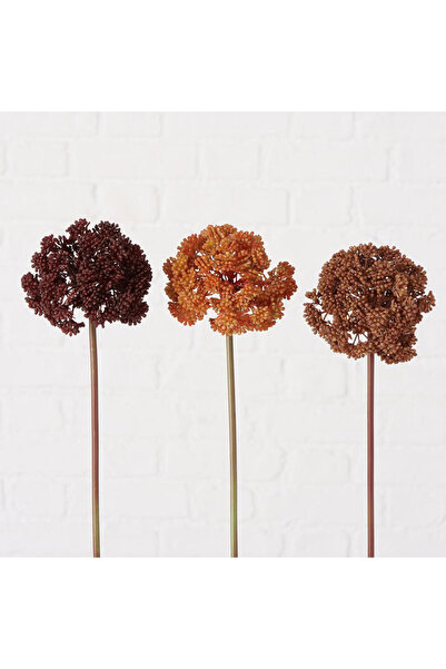 Homelux Planta de decor, 35x11 cm, metal/plastic, visiniu