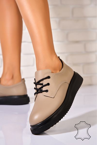 Joana Women's Loafers Natural Leather Beige Islay