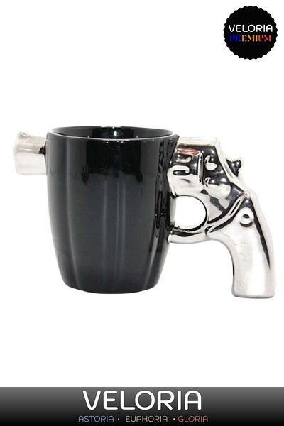 Veloria Premium Decorative Stylish Gift for Lover Friend Porcelain Designed Mug Cup 10 X 17 cm