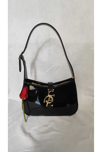 soElite CASSANDRE KANCA KAPAĞIYLA DEKORE EDİLMİŞ OMUZ ÇANTASI AYARLANABİLİR A...