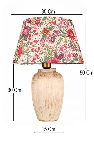 Hmydesign Floravie Handmade Decorative Ceramic Lampshade