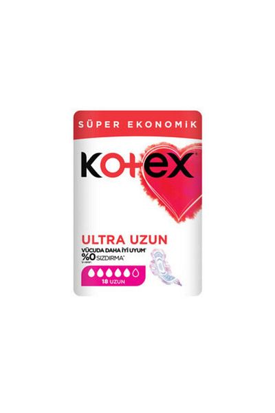 Kotex Ultra Quadro Long Pad 18 Li 1 Piece