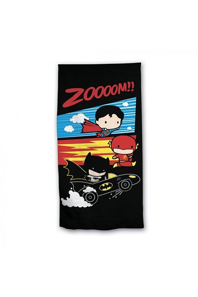 Batman Children's bath towel, microfiber, multicolor, 70x140 cm, Zoooom, Batman