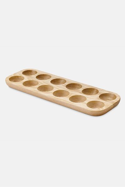 Tchibo Wooden Egg Holder, Natural