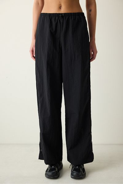 Penti Black Adjustable Waist Buttoned Sweatpants