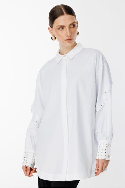 Ghisa Tunic White