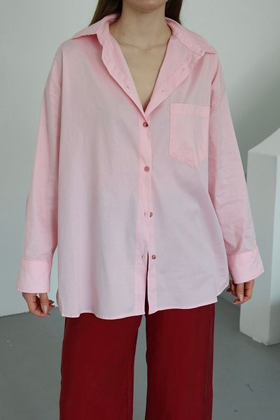 Laluvia Rosa Oversize-Hemd – 5310