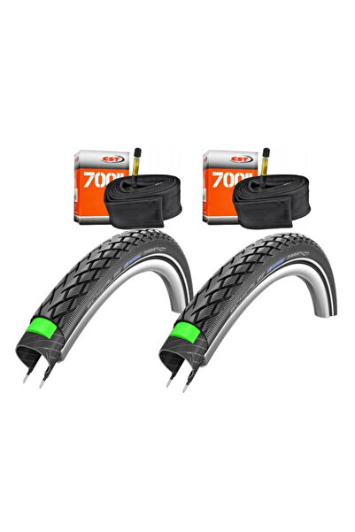 Schwalbe Marathon Greenguard 700x35 Zırhlı Lastik Seti