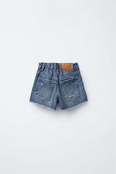 GAistKids Pantaloni scurți din denim cu detaliu rupt pentru fete