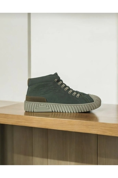 CİVAN TEKS Boğazlı Sneakers Erkek Spor Ayakkabı Haki