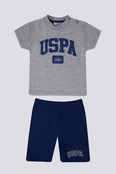 U.S. Polo Assn. SS23-US POLO BEBEK-Set Două Piese Bebeluş-USB1154