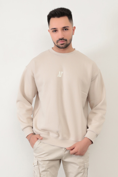 JB John Borners JB 5255 Hanorac pentru bărbați cu imprimeu în U cu 3 șuvițe