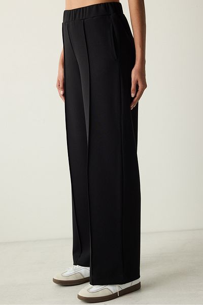 Penti Wide Leg Nervour Jogger Black Sweatpants