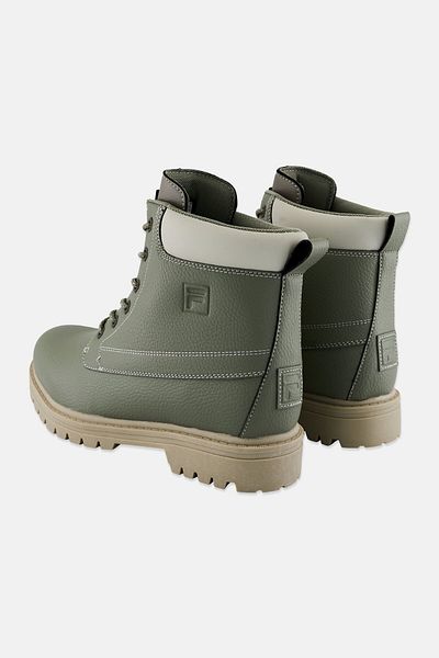 FILA Men Edgewater 12 PB High Cut Lace Up Boots, Slate Green