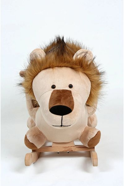 Sebi Bebe Safeline Baby Plush Wooden Swinging Toy Lion