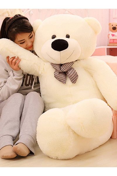 Pandamkee 120 Big Teddy Bear with Bow Tie