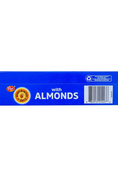 Post Honey Bunches of Almonds Oats Cereal 510 g