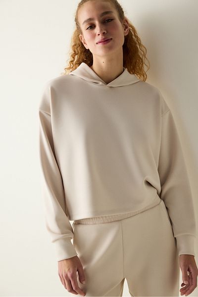 Penti Silky Feel Hellbeiges Sweatshirt