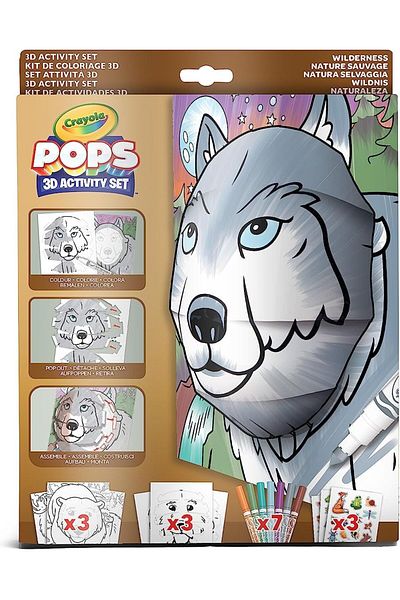 Crayola Pops Activity Set - Wilderness