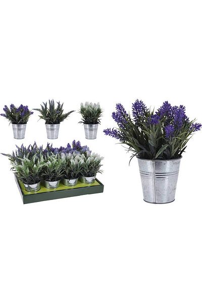Homelux Planta decor lavandă, 24 cm, disponibilă în 6 variante