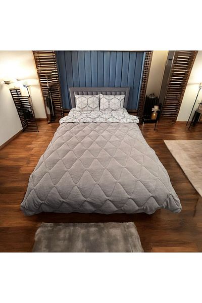 Arma Concept Double Double Sided Luxury Quilt Honeycomb Pattern (195X215)