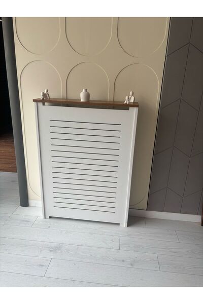 TNCN Mobilya TUNACAN TREND Teak-Beyaz Petek Önü Kaplama YÜKSEK PETEKLER için Petek Kaplama Dresuar 76 lık