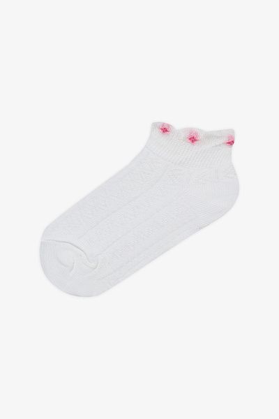 Penti Girl's Floral 3-Piece Booties Socks