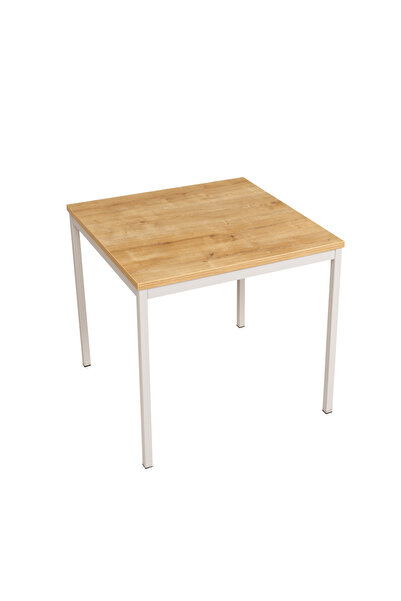 Furni24 Çok Amaçlı 80x80x75h Cm Masa, Yemek Masası, Ofis Çalışma Masası, Bilgisayar Masası, Sehpa 80x80x75h