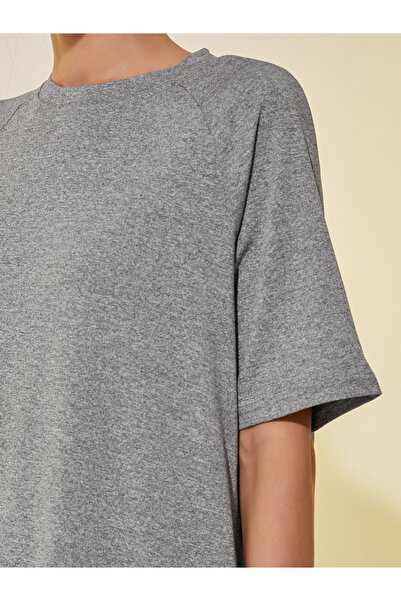 Styli Round Neck Short Sleeve T-Shirt and Joggers Set