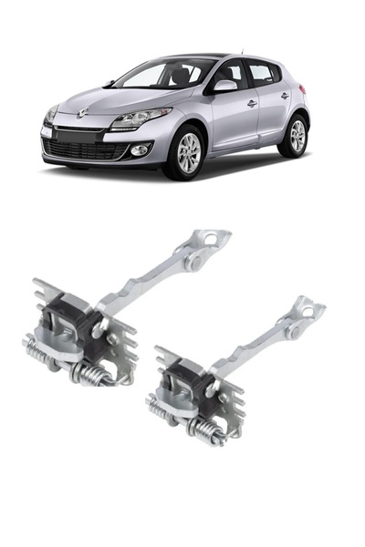 CMEPARTS Renault Megane 3 2009 -2016 Uyumlu Ön Kapı Gergisi Sağ + Sol Takım 2...