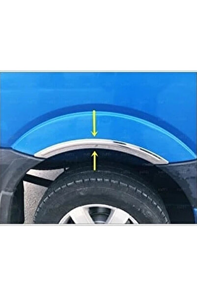 MYTUNİNG Mercedes Sprinter W906 Krom Çamurluk Nikelajı 4 Prç 2006 ve Üzeri P....