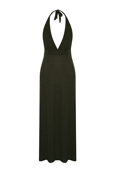 AQUELLA Strappy Black Dress