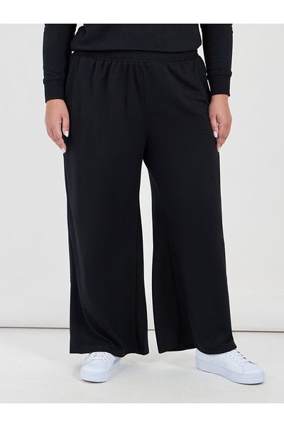 Styli Plus Size Wide Leg Joggers