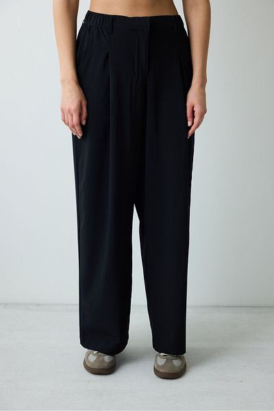 Penti Loose Fit Black Trousers