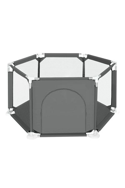 Empria Playpen Xxl Children's Playpen, With Zipper, , Grey