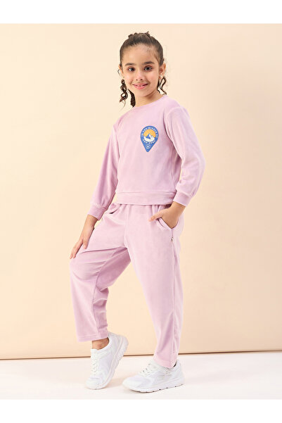 Stylo Bug By Styli Graphic Print Sweatshirt with Joggers