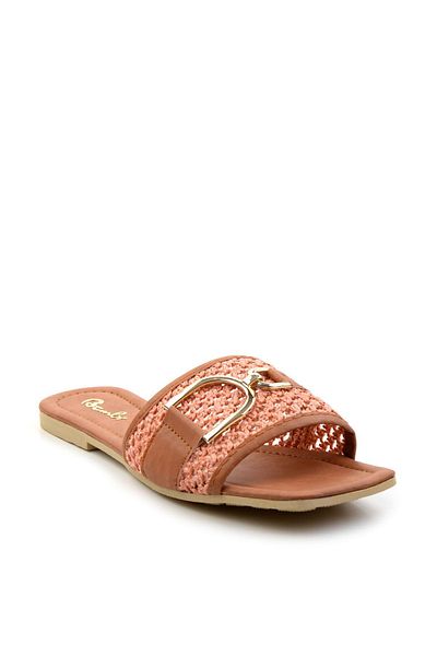Bambi Orange Women's Slippers K 04101000116