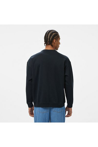 converse Retro Chuck Soccer Crew Men's Black Sweatshirt
