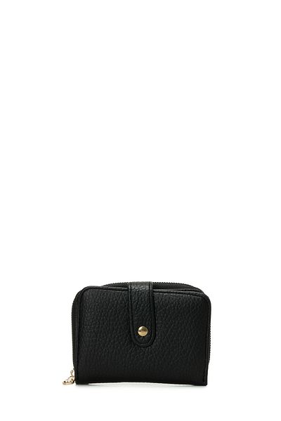 Polaris Soft Mini 5Fx Black Women's Wallet