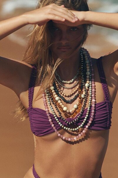 Alice İsstanbul Marka Çoklu Renkli Boncuk Kolye