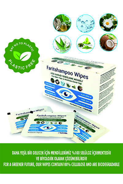 Faritshampoo Göz Çevresi Ve Kapağı Temizleme Mendili (MAKYAJ TEMİZLEME IÇİNDE...
