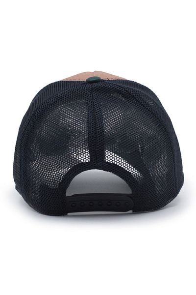Trucker Mickey Hand Model Interchangeable Crest Mesh Hat Green Brown Navy Blue