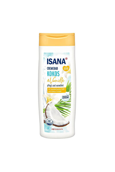 ISANA Kremsi Duş Jeli Hindistan Cevizi & Vanilya 750 ml