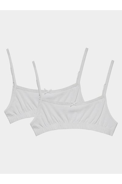 Styli Pack of 2 - Solid Strappy Crop Top