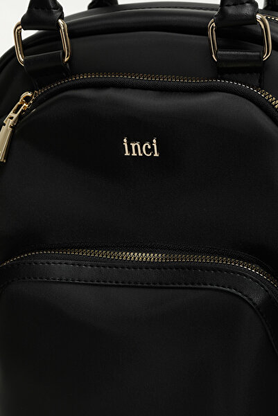 İnci Inci Stn Luks Srt 5Fx Black Women's Backpack
